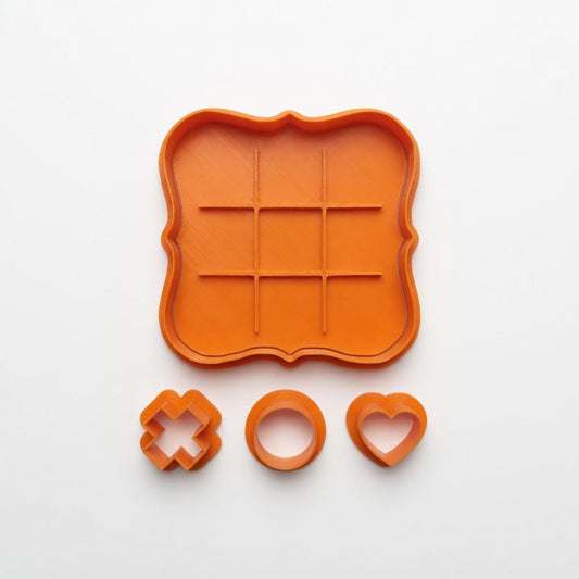TIC TAC TOE 109x110mm (4.33'') Cutter & Stamp