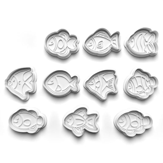 FISH 2'' Cutter and Stamp PRV