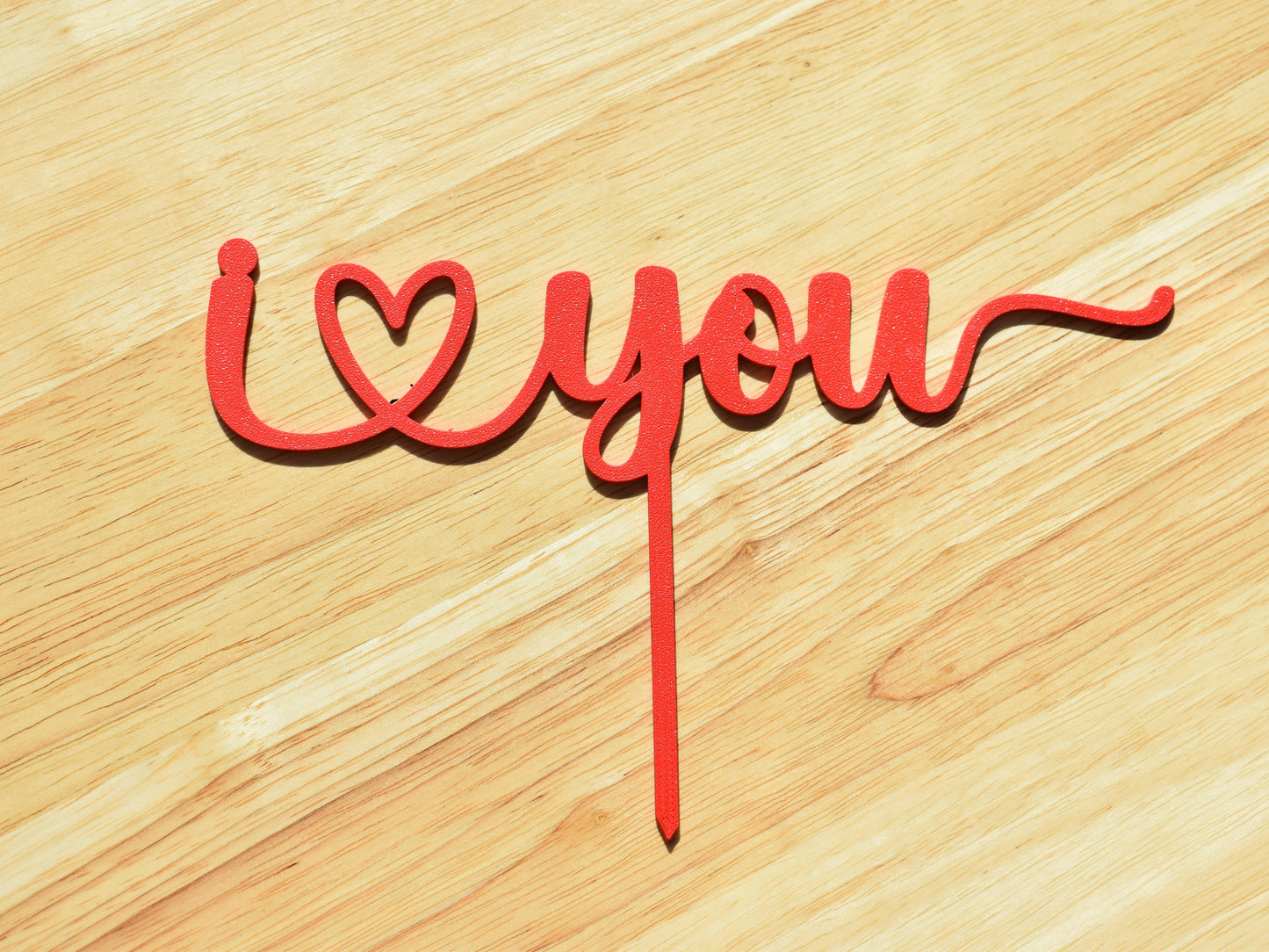 Valentine's Day Cake Signs and toppers