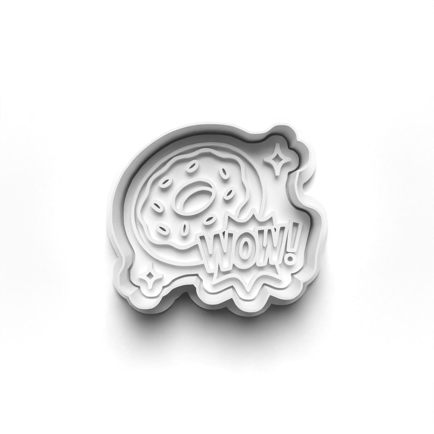 Retro pop art cutter and stamps 2"