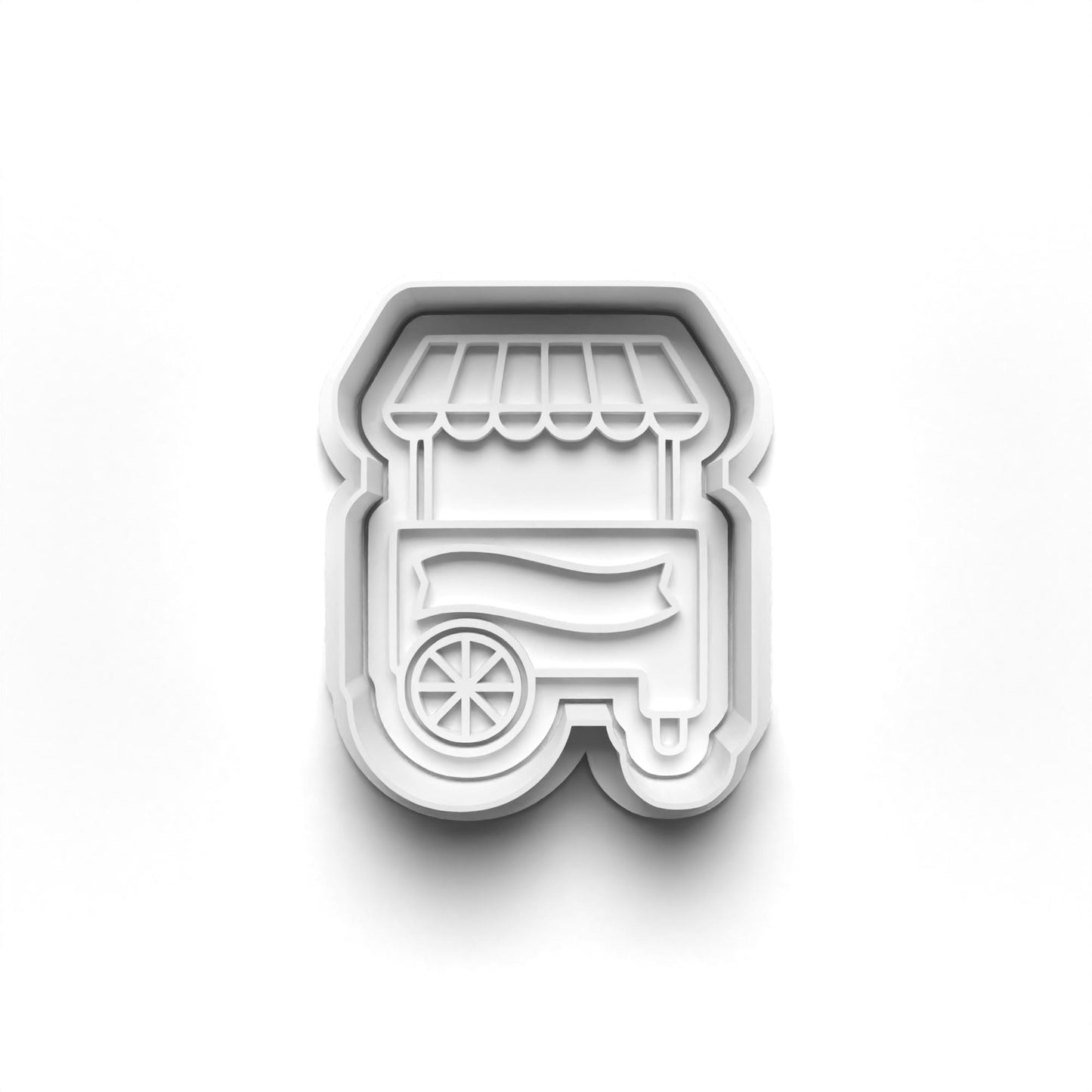 ICE CREAM cutter and stamp 2" baking