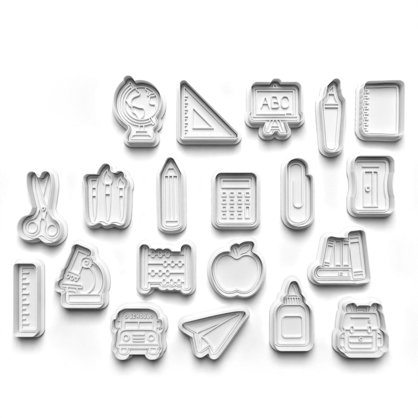 Back to School Cutter and Stamp 2"