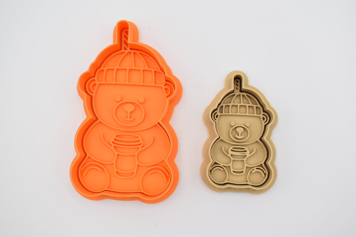 Bearista cutter and stamp 2" and 3'' baking