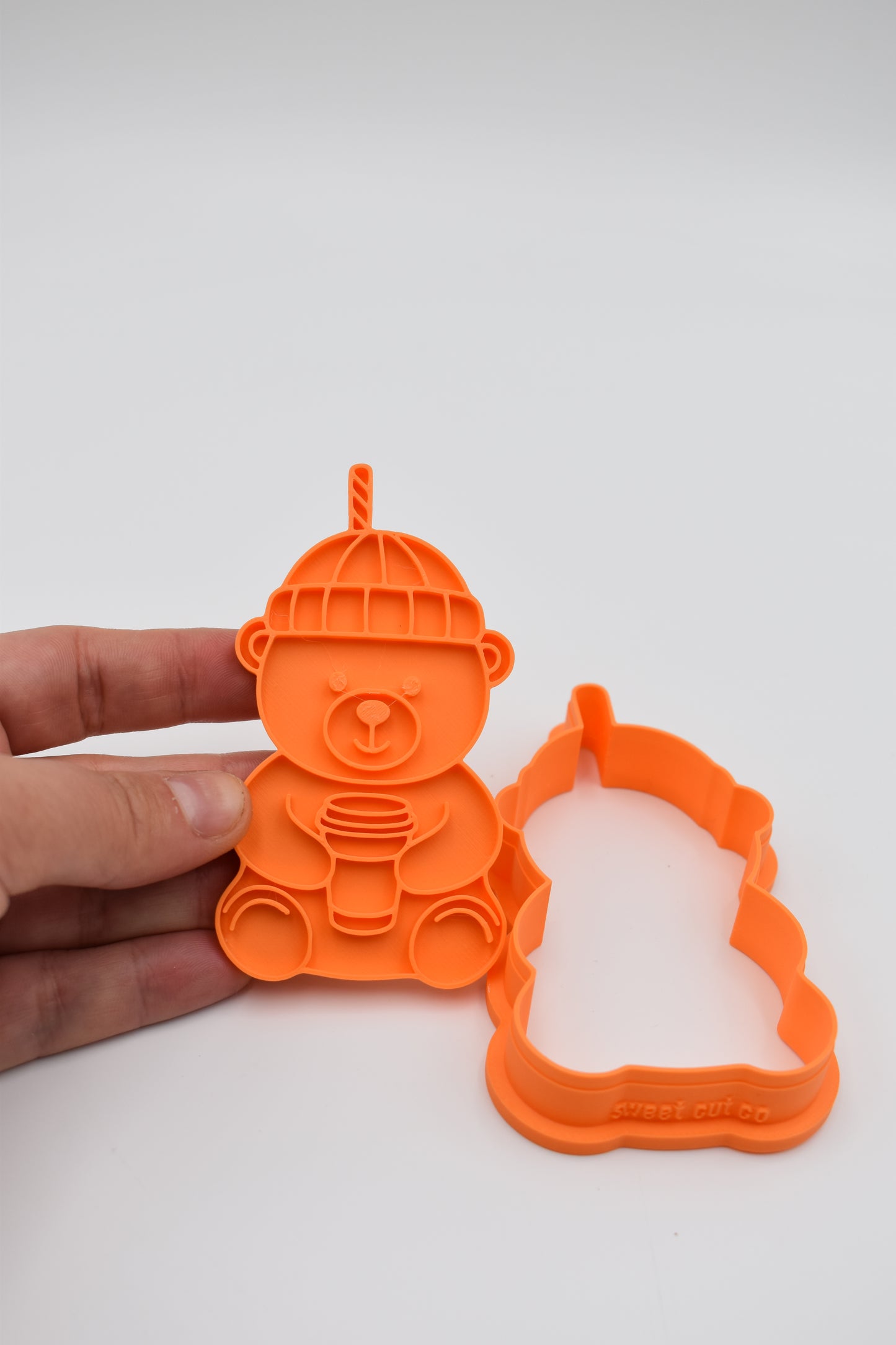 Bearista cutter and stamp 2" and 3'' baking