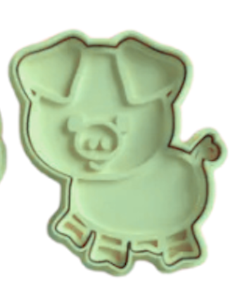 Farm animal 2'' cutter and stamp
