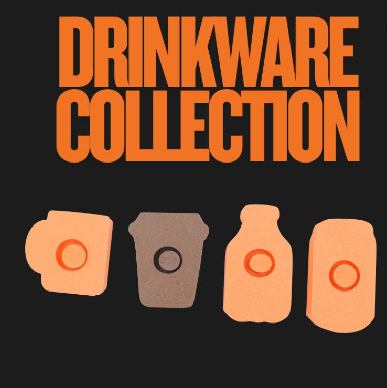 DRINKWARE COLLECTION Cutter and Stamp