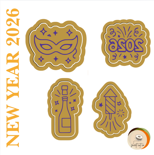 New Year Cutter and Stamp