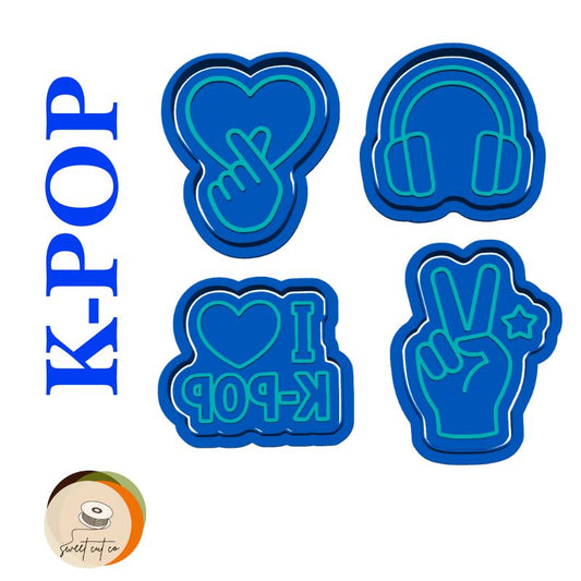 K POP cutter and stamps