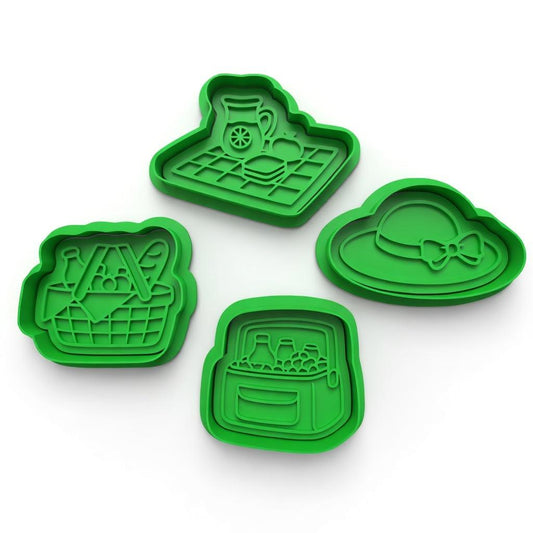 Picnic cutter and stamps 2"