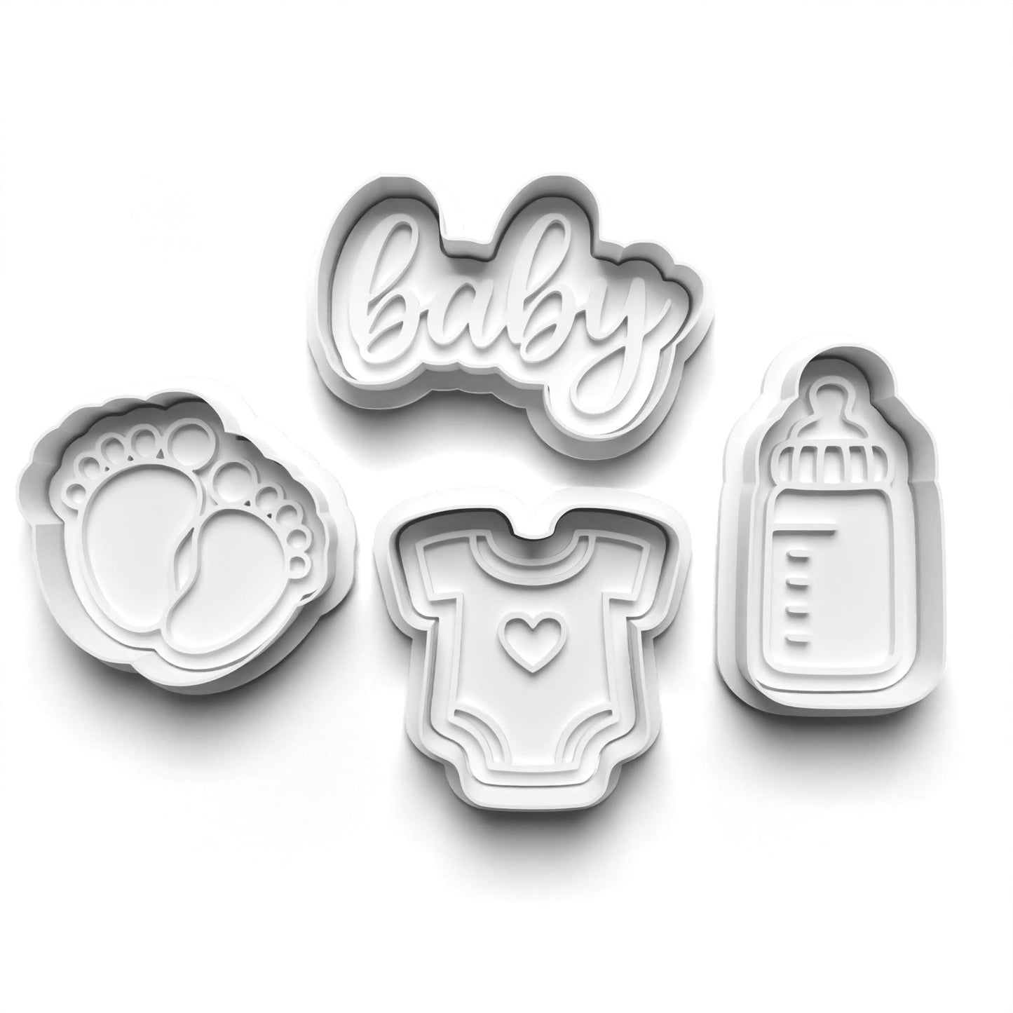 Baby Shower 2" Cutter & Stamp