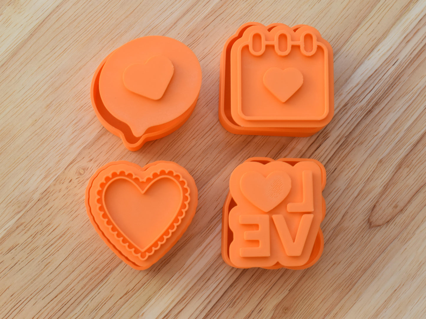 Valentine's Day Cake Pop Mold 1oz Dough with Imprint Press for Sweet Treats Perfect for Beginners & Experienced Bakers