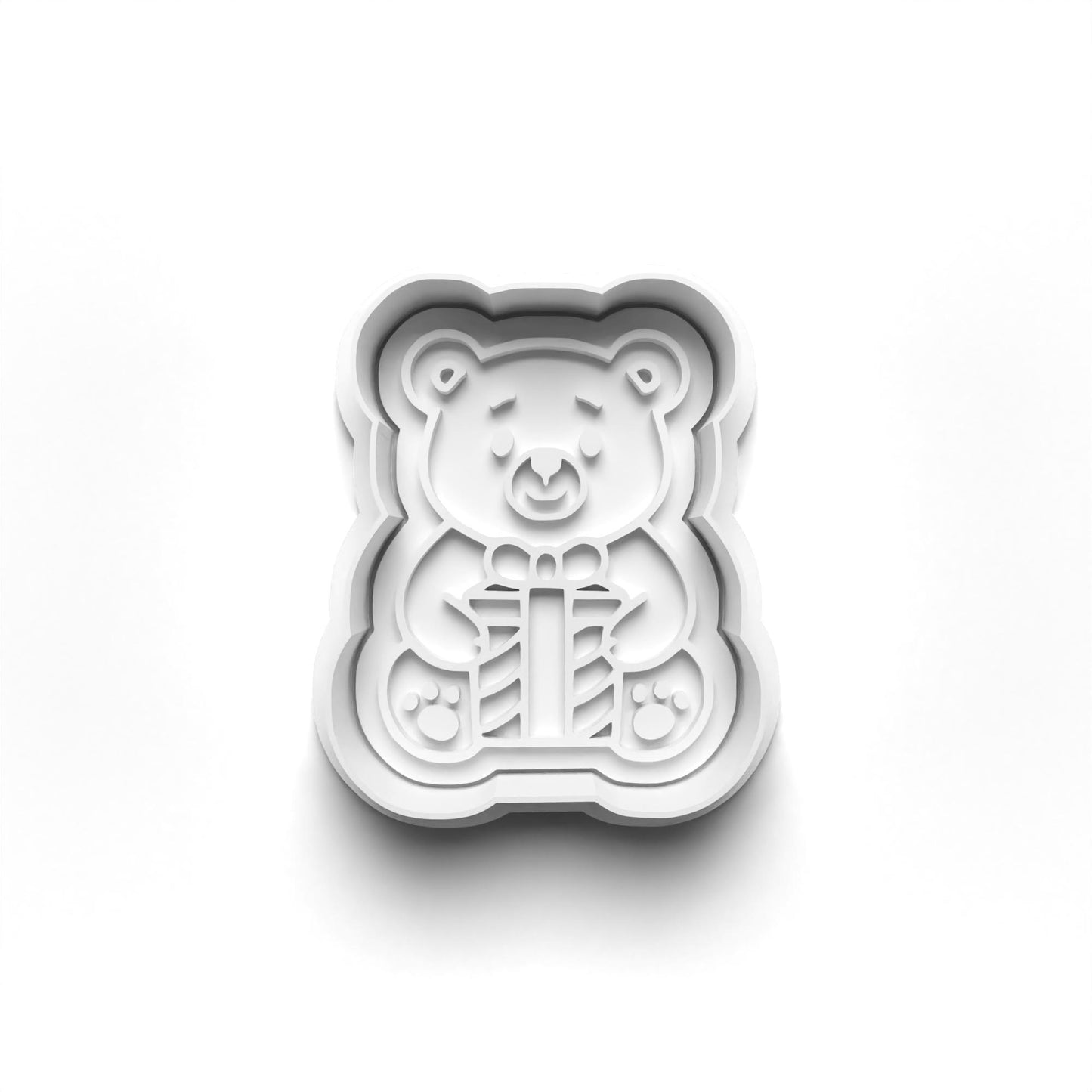 Bears Kids Birthday cutter and stamps 2"