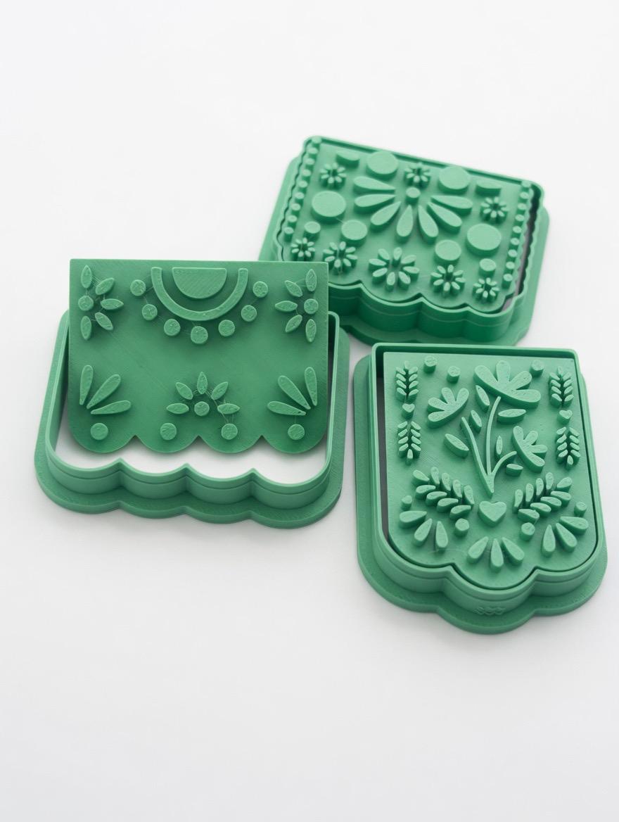 Mexicano Bordado 2" Cutter & Stamp