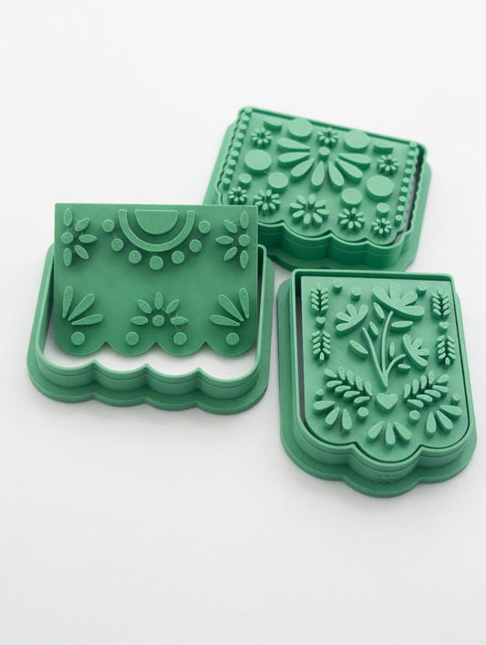 Mexicano Bordado 2" Cutter & Stamp