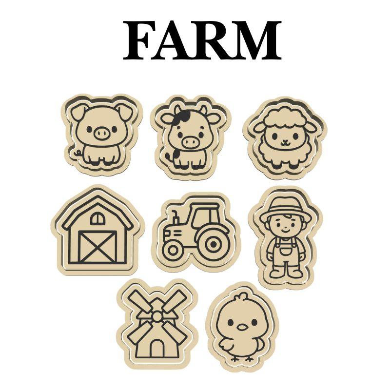 FARM cutter and stamp