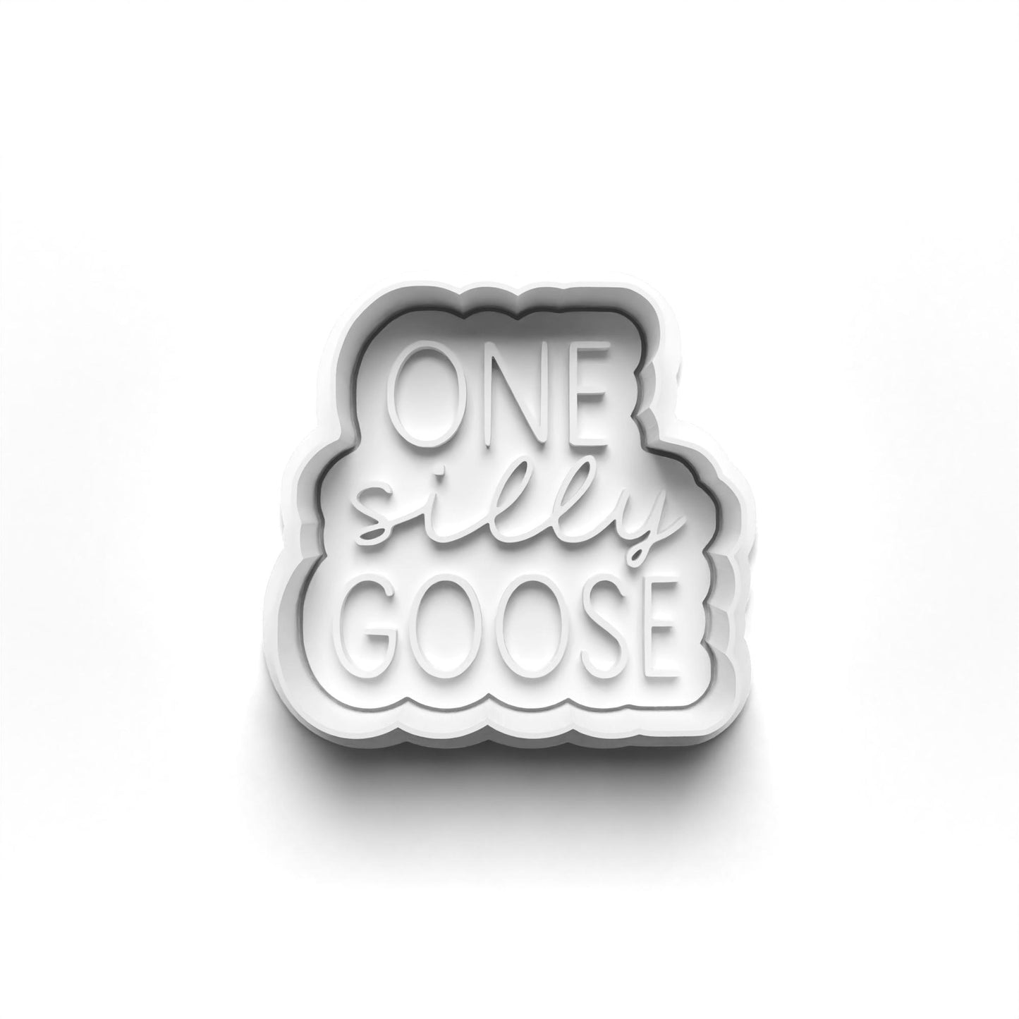 SILLY GOOSE cutter and stamps 2" baking, arts and crafts Bakeware Set
