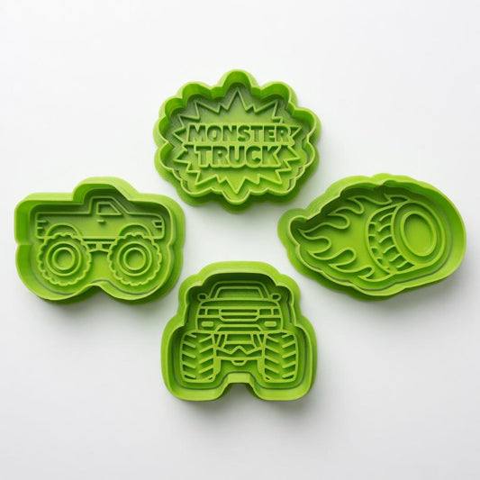 Monster Truck 2" Cutter & Stamp