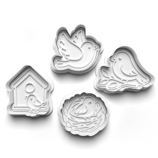 BIRD NEST  2'' Cutter and Stamp PRV