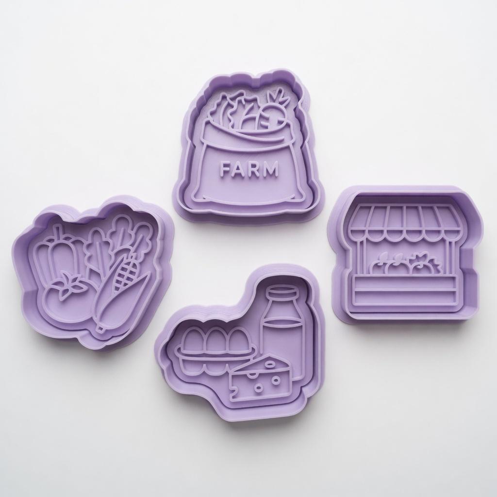 Farmers Market 2" Cutter & Stamp