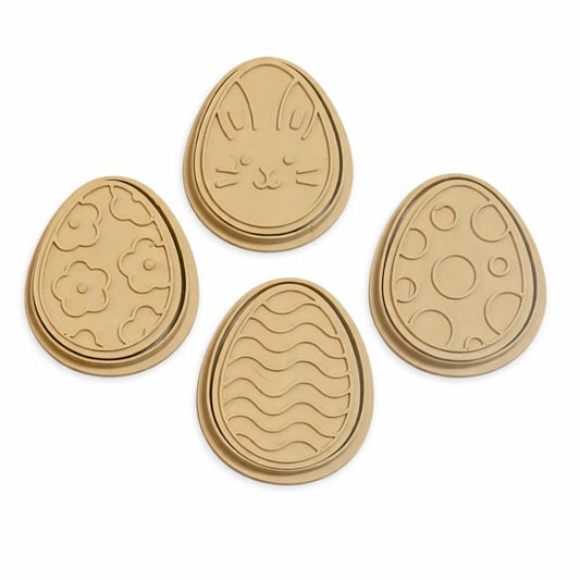 Easter PRV Fondant & Cookie Cutter Set with Stamp 2 Inches