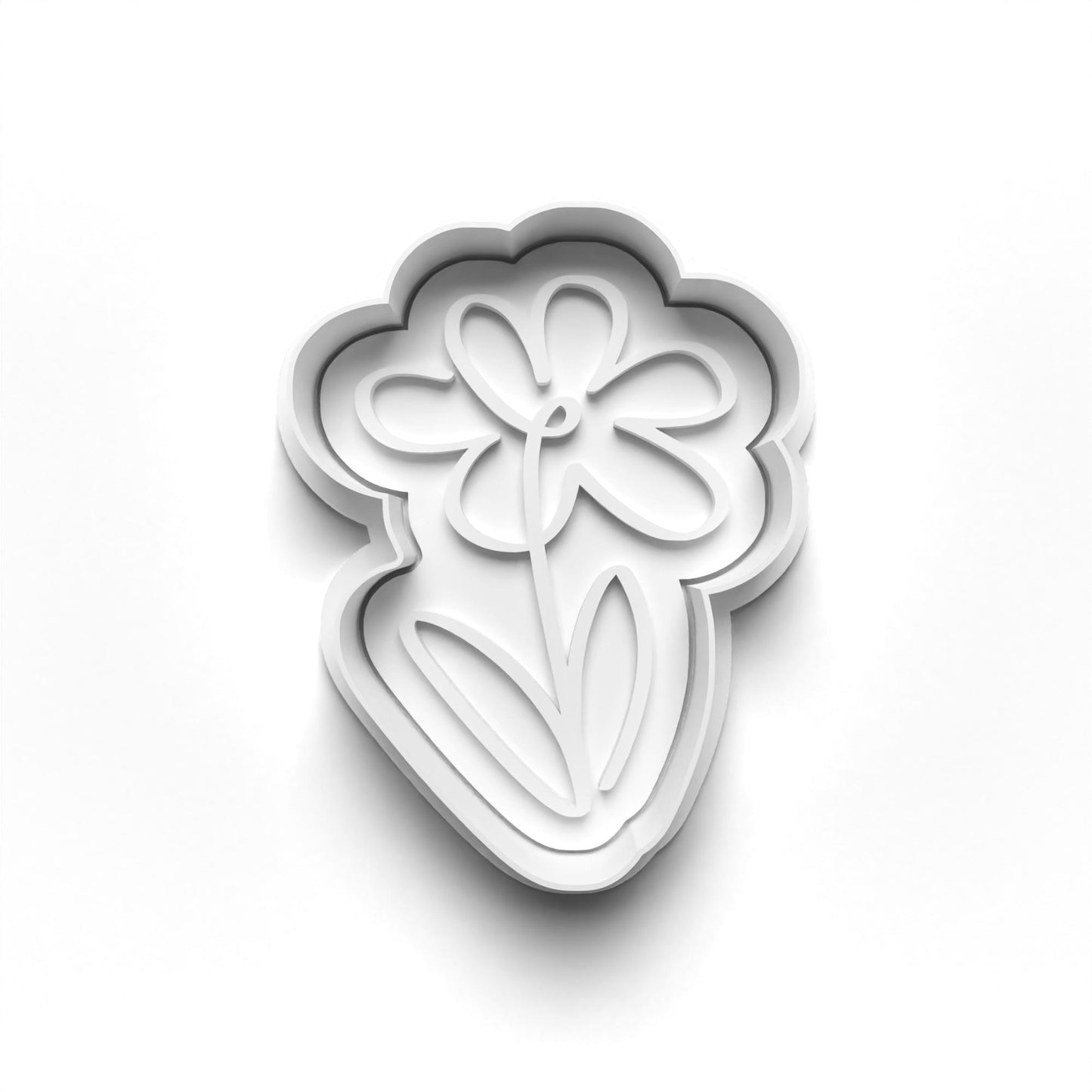 Lineart Flower 2"